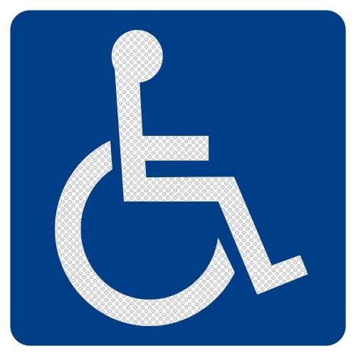 <span style="font-weight: bold;">Тактильная табличка парковка для инвалидов</span>